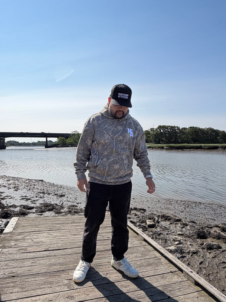 Northern Attitude Logo Camo Hoodie