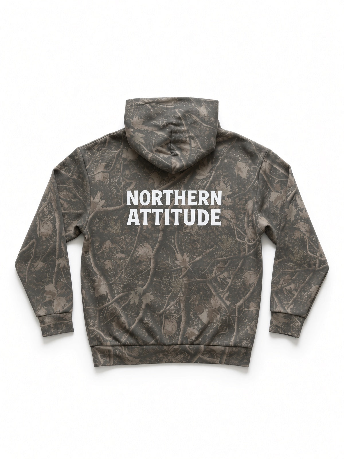 Northern Attitude Logo Camo Hoodie