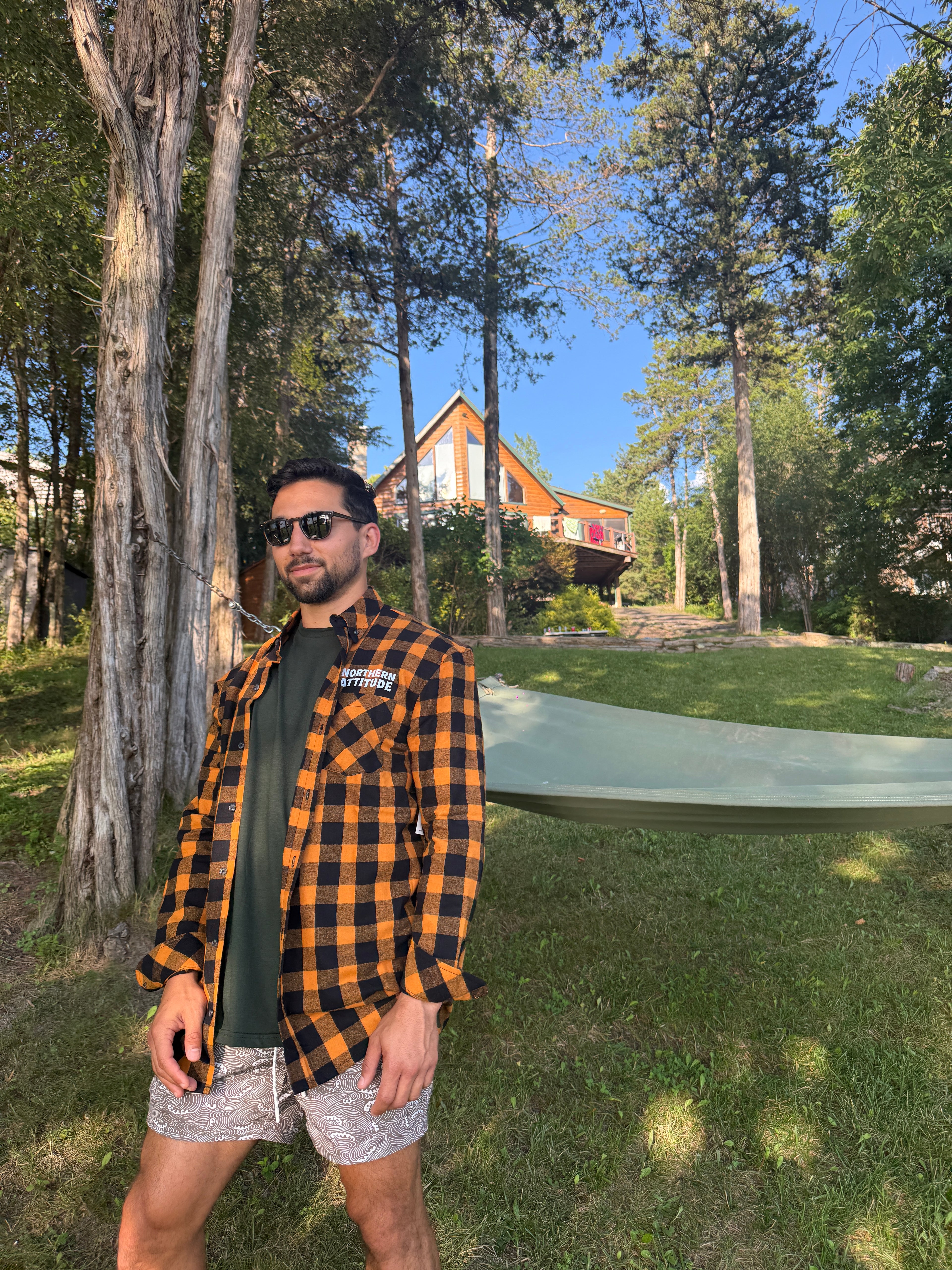 Northern Attitude Wordmark Flannel